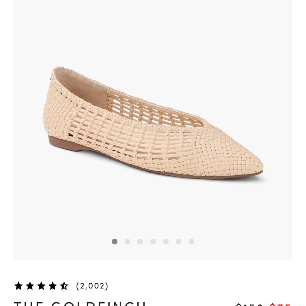 Birdies Goldfinch Dawn Woven Shoes